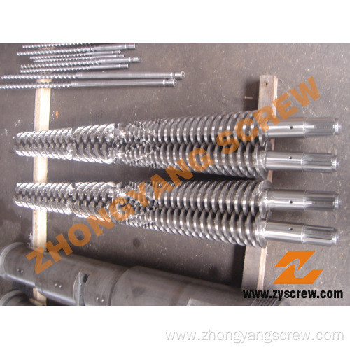 Conical Twin Screw Barrel for Pipe Extrusion Zytc